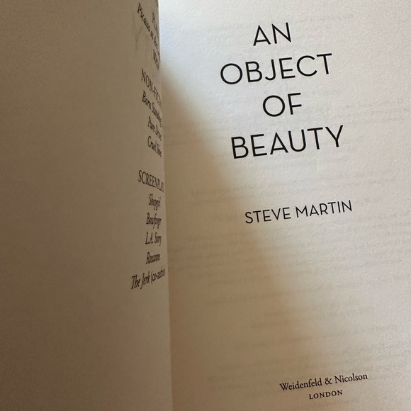 An Object of Beauty by Steve Martin (FICTION: PAPERBACK) - Picture 3 of 5